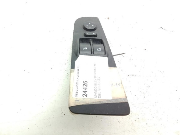 MANDO ELEVALUNAS PUERTA LAT DEL IZQ FIAT BRAVO II (198_)|Desguaces La Cabaña