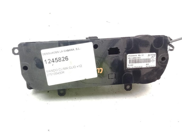 275105430R MANDO CLIMA RENAULT CLIO IV (BH_)|Desguaces La Cabaña