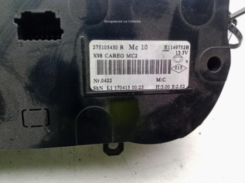 275105430R MANDO CLIMA RENAULT CLIO IV (BH_)|Desguaces La Cabaña