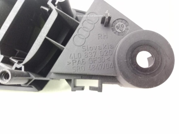 4L0837020 MANILLA PUERTA LAT TRA DER INT AUDI Q7 (4LB)|Desguaces La Cabaña
