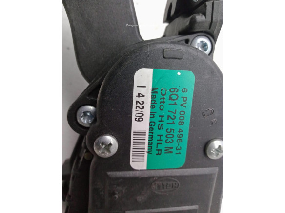6Q1721503M POTENCIOMETRO ACELERADOR VW POLO (6R1, 6C1)|Desguaces La Cabaña