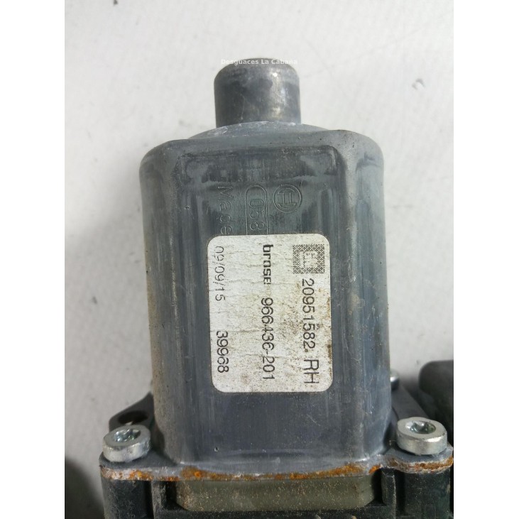 966436201 ELEVALUNAS PUERTA LAT DEL IZQ OPEL ASTRA J Sedán |Desguaces La Cabaña