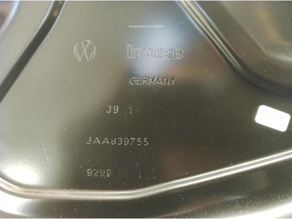 3AF839461C ELEVALUNAS PUERTA LAT TRA IZQ VW PASSAT Variant (365)|Desguaces La Cabaña