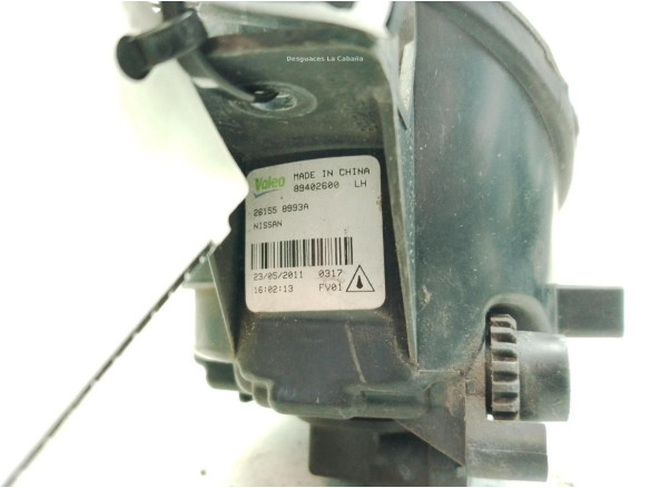 89402600 NIEBLA DEL IZQ NISSAN MICRA IV (K13)|Desguaces La Cabaña