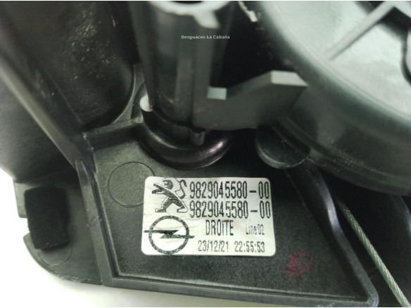 9829045580 ELEVALUNAS PUERTA LAT TRA DER PEUGEOT 208 II (UB_, UP_, UW_)|Desguaces La Cabaña