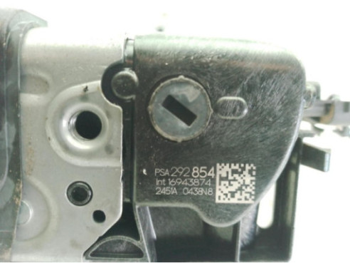 9844413080 CERRADURA PUERTA LAT TRA IZQ PEUGEOT 208 II (UB_, UP_, UW_)|Desguaces La Cabaña