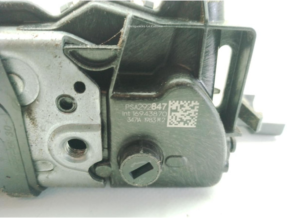 9844412180 CERRADURA PUERTA LAT DEL DER PEUGEOT 208 II (UB_, UP_, UW_)|Desguaces La Cabaña