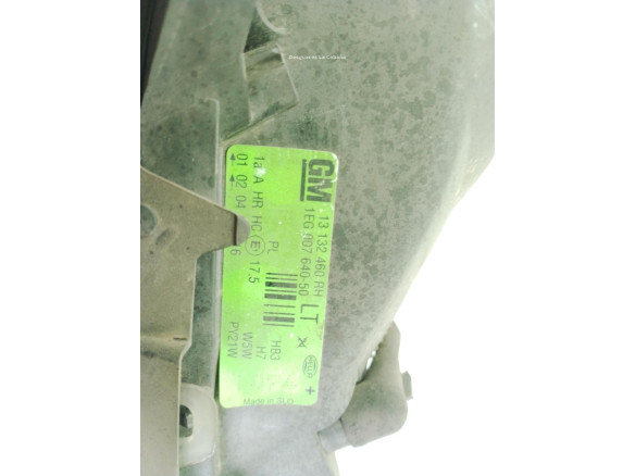 93175369 FARO DERECHO OPEL ASTRA G Fastback (T98)|Desguaces La Cabaña