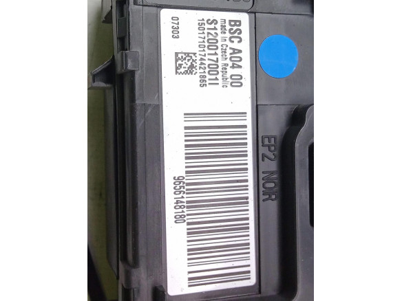 9656148180 CAJA FUSIBLES INTERIOR (BSI) PEUGEOT 407 (6D_)|Desguaces La Cabaña