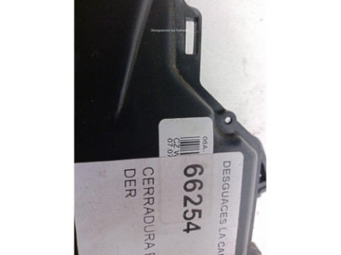 CERRADURA PUERTA LAT TRA DER SKODA FABIA II (542)|Desguaces La Cabaña