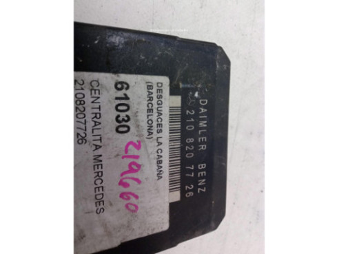 2108207726 CENTRALITA MOTOR MERCEDES BENZ SinValor|Desguaces La Cabaña