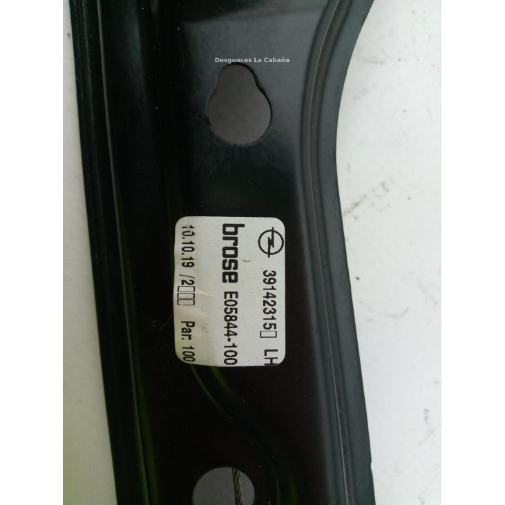 13406673 ELEVALUNAS PUERTA LAT DEL IZQ OPEL ASTRA K (B16) |Desguaces La Cabaña