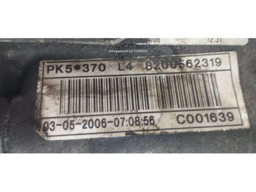 CAJA CAMBIOS|Desguaces La Cabaña