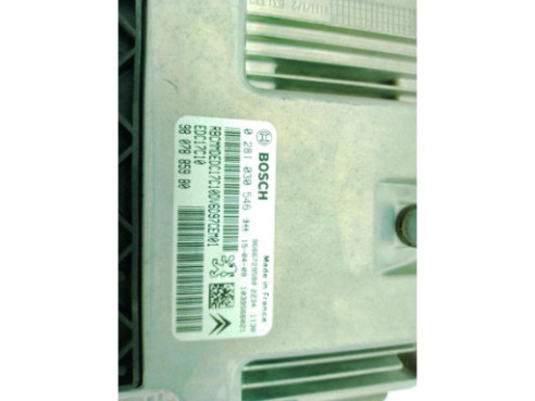 1606871380 CENTRALITA MOTOR PEUGEOT PARTNER Furgón|Desguaces La Cabaña