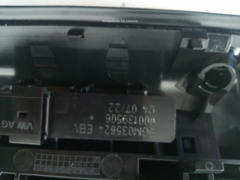 5GM035624EBV PLAFON DEL SKODA SUPERB III Ranchera familiar (3V5)|Desguaces La Cabaña