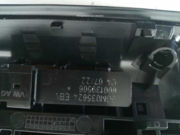 5GM035624EBV PLAFON DEL SKODA SUPERB III Ranchera familiar (3V5)|Desguaces La Cabaña