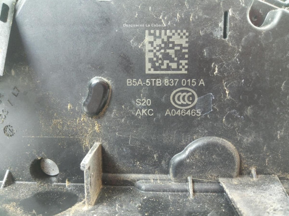 5TB837015A CERRADURA PUERTA LAT DEL IZQ SEAT IBIZA V (KJ1)|Desguaces La Cabaña