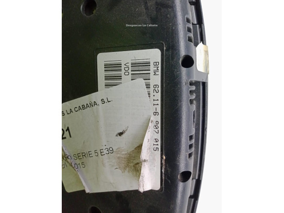 62116907015, CUADRO INSTRUMENTOS BMW 5 (E39)|Desguaces La Cabaña
