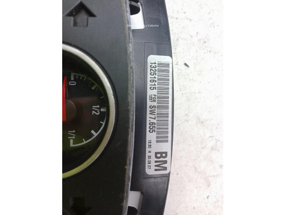 13251615BM, CUADRO INSTRUMENTOS OPEL ZAFIRA B (A05)|Desguaces La Cabaña