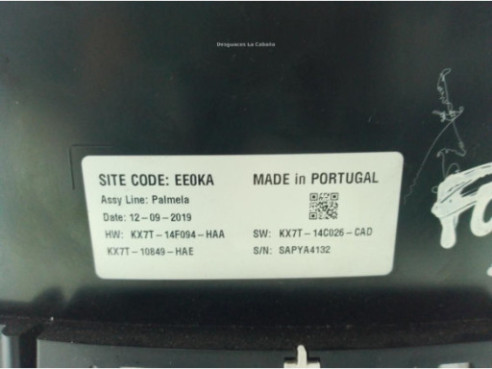KX7T14C026CAD CUADRO INSTRUMENTOS FORD FOCUS IV (HN)|Desguaces La Cabaña