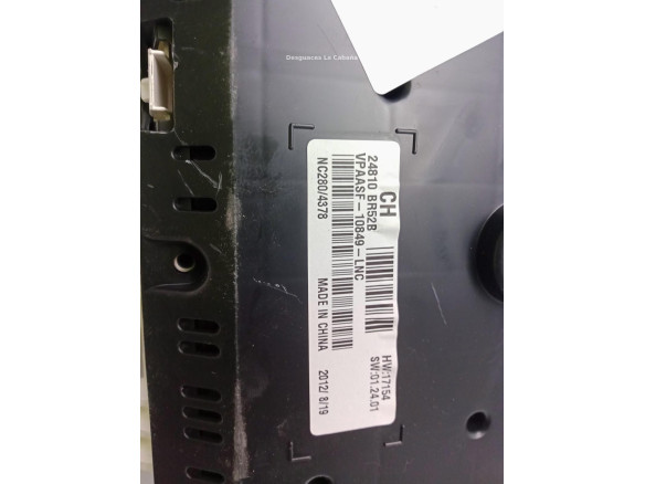 24810BR52B, CUADRO INSTRUMENTOS NISSAN QASHQAI / QASHQAI +2 I (J10, JJ10)|Desguaces La Cabaña