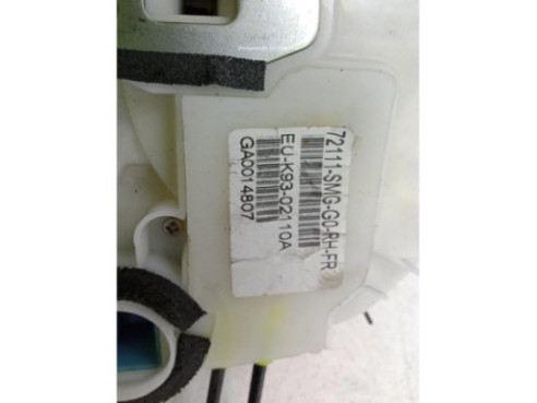 EUK9302110A CERRADURA PUERTA LAT DEL DER HONDA CIVIC VIII Hatchback (FN, FK)|Desguaces La Cabaña