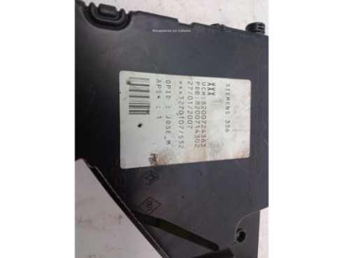 8200724363 CAJA FUSIBLES EXTERIOR (BSM) RENAULT MEGANE II (BM0/1_, CM0/1_)|Desguaces La Cabaña