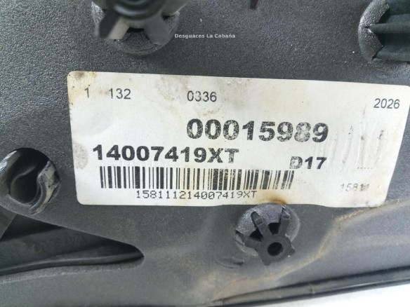 ESPEJO IZQ PEUGEOT EXPERT Furgón (VF3A_, VF3U_, VF3X_)|Desguaces La Cabaña