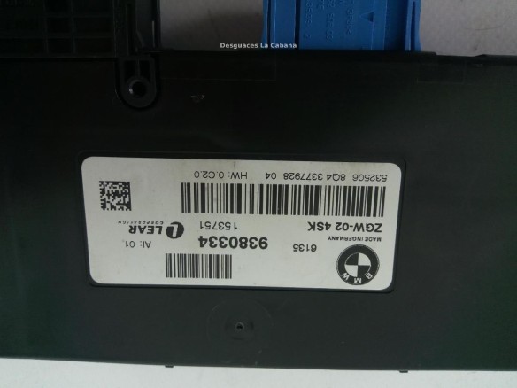  61359380334 MODULO ELECTRONICO 8 BMW X3 (F25) |Desguaces La Cabaña