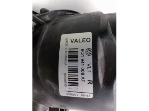 6Q1941008AF FARO DERECHO VW POLO (9N_)|Desguaces La Cabaña