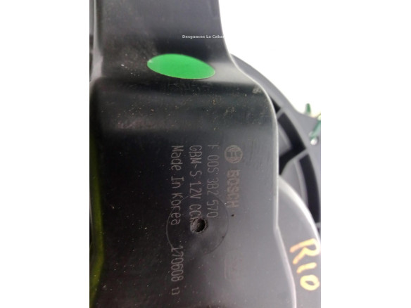 F00S3B2570 MOTOR CALEFACCION KIA RIO IV (YB, SC)|Desguaces La Cabaña