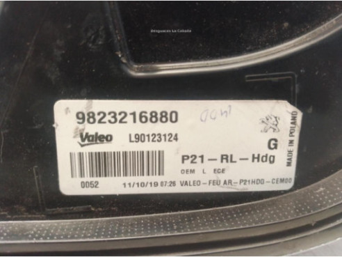 9823216880 PILOTO TRA IZQ EXT PEUGEOT 208 II (UB_, UP_, UW_)|Desguaces La Cabaña