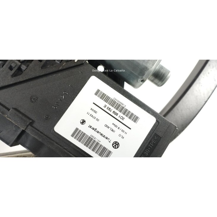 3D1959793E ELEVALUNAS PUERTA LAT DEL IZQ PORSCHE CAYENNE (9PA) |Desguaces La Cabaña