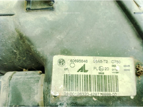 0000060620135 FARO IZQUIERDO ALFA ROMEO 156 Sportwagon (932_)|Desguaces La Cabaña