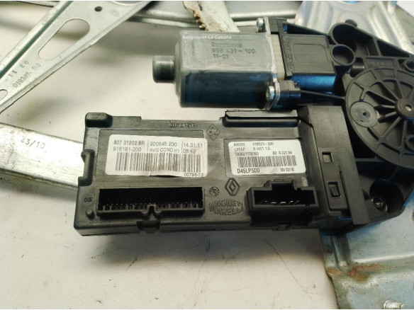 807210014R ELEVALUNAS PUERTA LAT DEL IZQ RENAULT FLUENCE (L3_)|Desguaces La Cabaña