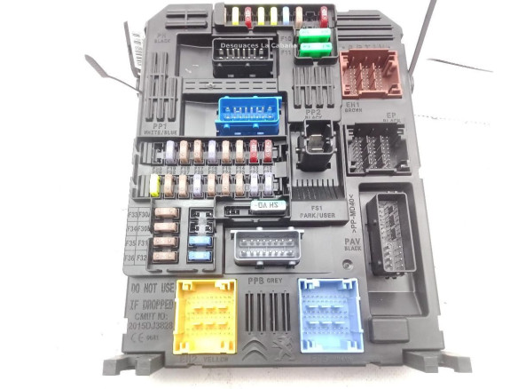 9855665280 CAJA FUSIBLES INTERIOR (BSI) OPEL MOKKA |Desguaces La Cabaña