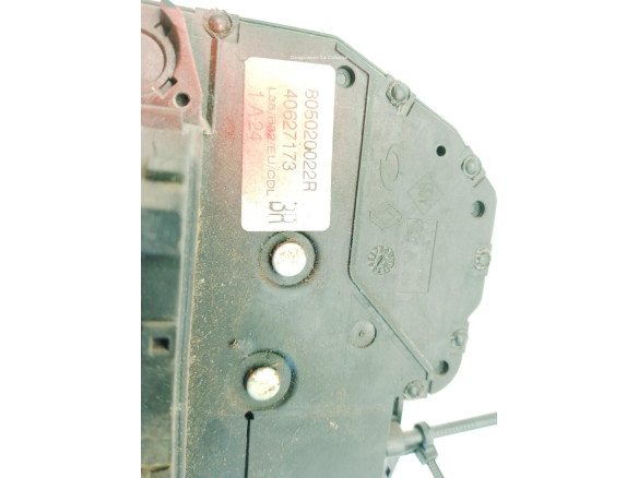 805020022R CERRADURA PUERTA LAT DEL DER RENAULT FLUENCE (L3_)|Desguaces La Cabaña