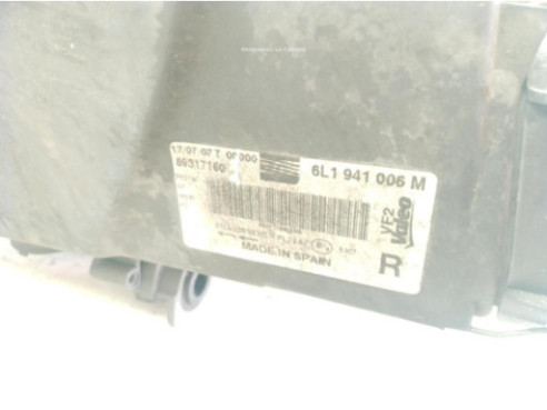 6L1941005M FARO DERECHO SEAT IBIZA III (6L1)|Desguaces La Cabaña