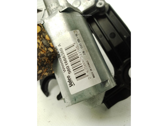 9801666380 MOTOR LIMPIAPARABRISAS TRA CITROEN C4 CACTUS|Desguaces La Cabaña