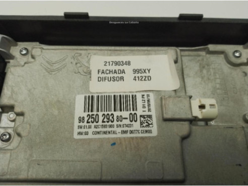 9831652880 PANTALLA MULTIMEDIA CITROEN C4 Grand Picasso II|Desguaces La Cabaña