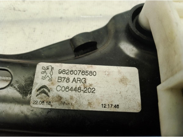 9826076580 ELEVALUNAS PUERTA LAT TRA IZQ CITROEN C4 Grand Picasso II|Desguaces La Cabaña