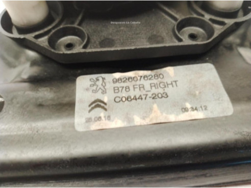 9826076280 ELEVALUNAS PUERTA LAT DEL DER CITROEN C4 Grand Picasso II|Desguaces La Cabaña