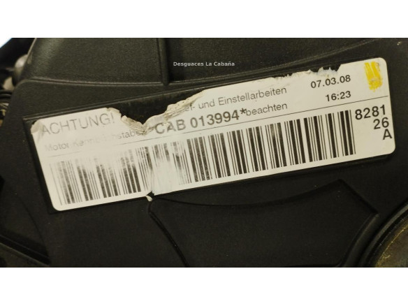 CAB MOTOR AUDI A4 (8K2, B8)|Desguaces La Cabaña