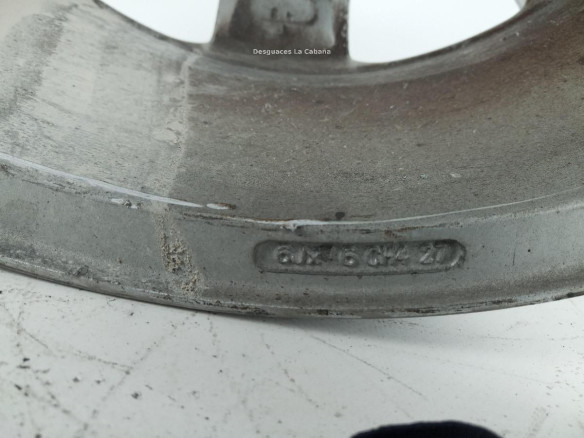 04322X, LLANTA ALUMINIO 1 PEUGEOT 207 (WA_, WC_) |Desguaces La Cabaña