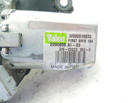 2990856 MOTOR LIMPIAPARABRISAS TRA BMW X1 (E84) |Desguaces La Cabaña