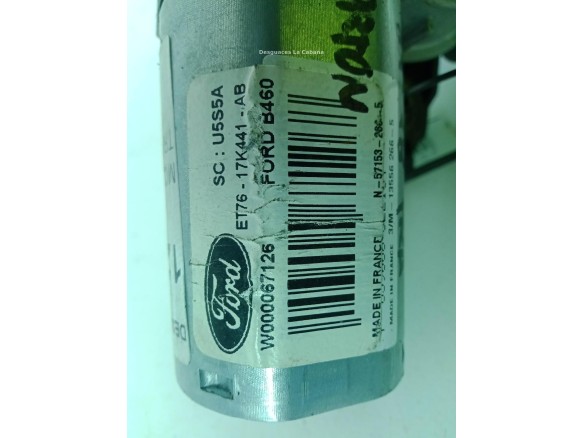MOTOR LIMPIAPARABRISAS TRA FORD TRANSIT COURIER Furgón |Desguaces La Cabaña