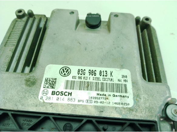 03G906013K CENTRALITA MOTOR SEAT IBIZA IV (6J5, 6P1)|Desguaces La Cabaña