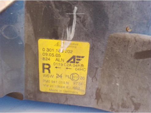 1202963 FARO DERECHO FORD GALAXY (WGR)|Desguaces La Cabaña