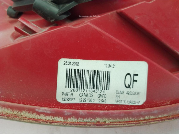13226857 PILOTO TRA DER EXT OPEL INSIGNIA A Sports Tourer (G09)|Desguaces La Cabaña