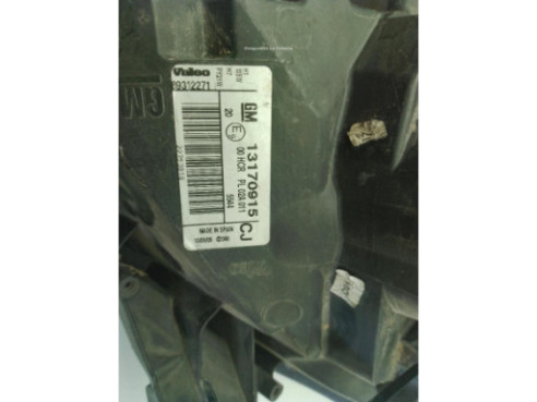 93192377 FARO IZQUIERDO OPEL VECTRA C GTS (Z02)|Desguaces La Cabaña